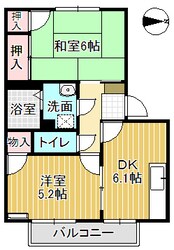 フレグランス福野の物件間取画像